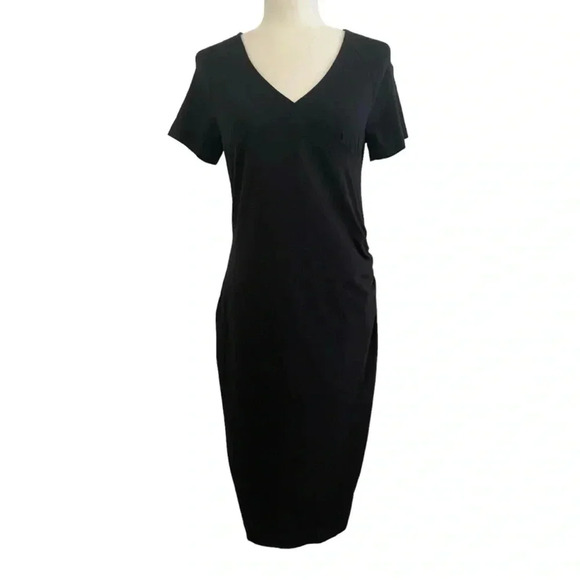 Soft Surroundings Shapely Anywhere Faux Wrap Dress - Picture 1 of 6